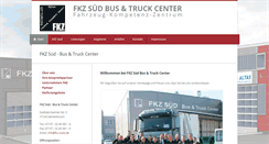 Desktop Screenshot of fkz-sued.de